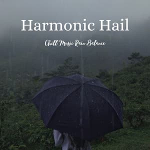 Harmonic Hail: Chill Music Rain Balance - Calm Music
