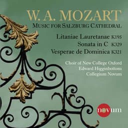 Mozart: Music for Salzburg Cathedral - Wolfgang Amadeus Mozart