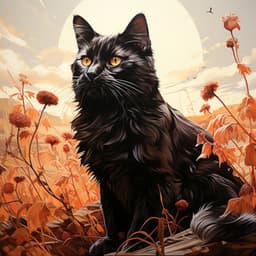 Sueño Sereno Del Felino: Meditaciones Para Un Sueño Tranquilo - Cala tranquila