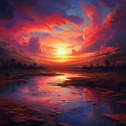 Tranquilidad Crepuscular: La Sinfonía Silenciosa De La Naturaleza - Tesoros del bosque