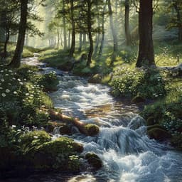 River Sleep: Gentle Flowing Sounds for Rest - Sounds of Rains & Thunder Storms