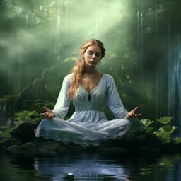 Relajante Música: Meditación Serena A La Orilla Del Río - La biblioteca al aire libre