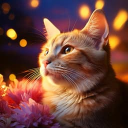 Cat Calm Cadences: Soothing Feline Sounds - Binaural Tones Sessions