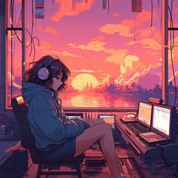 Flujo De Enfoque: Melodías Rítmicas Lofi - Ritmos relajados de hip-hop