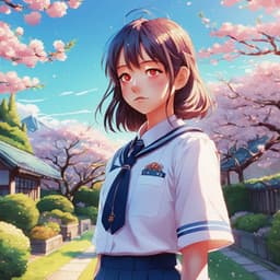 Chill Horizons: Lofi for Study & School - Anime Girl Lofi