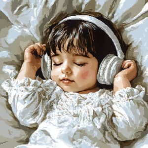 नींद की जादुई दुनिया: मिठे हगिंग ध्वनि सहित आरामदायक कमरे में - Crying & Colic Relief