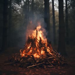La Tranquilidad En El Fuego: Abrazando El Zen De Los Sonidos Del Fuego - Naturaleza susurrante