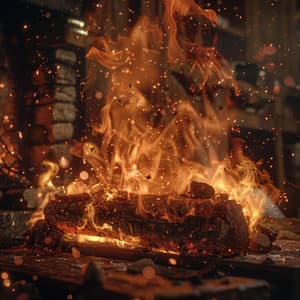 Pure Fire Soundscapes: Calming and Relaxing Flames - Heavenly Garden