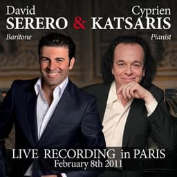 David Serero & Cyprien Katsaris Live Recording in Paris - David Serero
