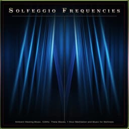 Solfeggio Frequencies: Ambient Healing Music, 528Hz, Theta Waves, 1 Hour Meditation and Music for Wellness - Solfeggio Healing Frequencies