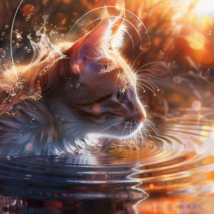 Serenity River: Binaural Cats Comfort - Cat Music Jukebox