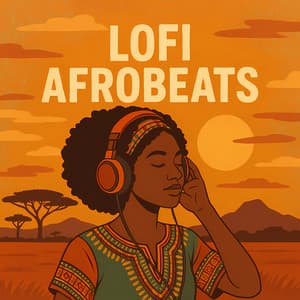 Chill Afrobeats Lofi Groovy Afro Lo Fi Hip Hop Beats To Study Work Game - Lazy Vibes