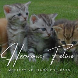 Harmonic Feline Tranquility: Meditative Piano for Cats - Meditative Cats