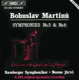Martinů, B.: Symphonies Nos. 5 & 6 - Bohuslav Martinů