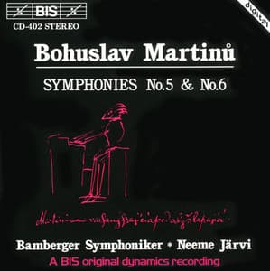 Martinů, B.: Symphonies Nos. 5 & 6 - Bohuslav Martinů