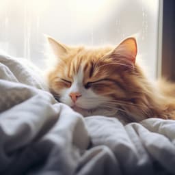 Cuddle Puddle and Rainfalls: Soothing Binaural Journeys for Cat Anxiety Relief - Binaural Reality