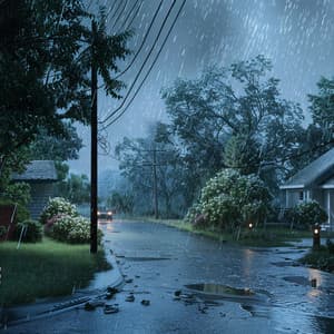 Dulces Sueños Bebé: Ambiente De Lluvia Nocturna Relajante - Música Relajante para Bebés