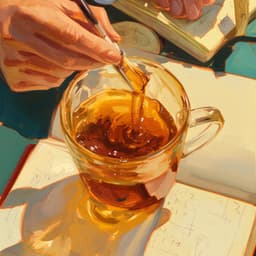 Estudio Tranquilo con Saxofón: Amanecer en la Biblioteca Flotante - Intense Studying