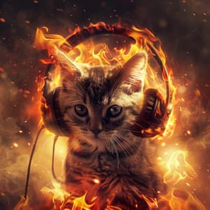 Fire Meows: Cats Relaxation Melodies - Music for Cats Peace