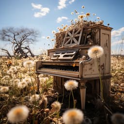 Dientes De León Danzantes: El Revoloteo Del Piano Para Alegres Descubrimientos - Piano y lluvia