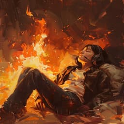 Fire Sleep Harmony: Restful Flames - Noises Of Ambience