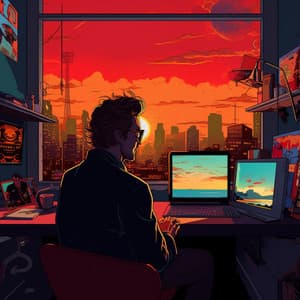 Océano De Ritmos Laborales: Música Para La Productividad - Ruido y Naturaleza