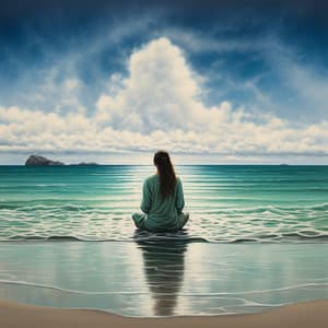 Olas De Yoga Binaurales: Serenidad Oceánica - Energía orbital de 432 Hz