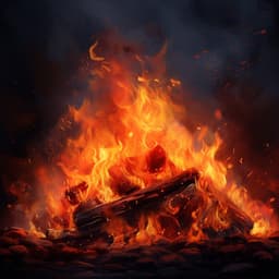 Sonidos De Relajación Del Fuego: Ambiente Calmado De La Llama - Efectos especiales del bosque