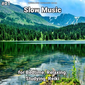 #01 Slow Music for Bedtime, Relaxing, Studying, Reiki - Relaxing music