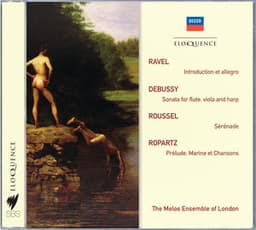 Ravel: Introduction & Allegro; Debussy: Sonata For Flute, Viola & Harp - Melos Ensemble