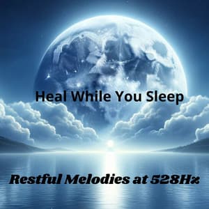 Heal While You Sleep: Restful Melodies at 528Hz, Nervous System Recovery, Brainwave Therapy Sounds - 528 Hz Music