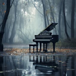 Enfoque Del Piano Lluvioso En La Claridad Interior - Dulce lluvia