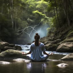Binaural River Flow: Yoga Harmony Waves - Qhol