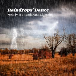Raindrops' Dance: Melody of Thunder and Lightning - Lightning Thunder and Rain Storm