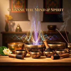 Tibetan Singing Bowls Frequency to Cleanse the Mind & Spirit - Spiritual Development Academy