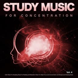 Study Music for Concentration: Calm Music For Studying, Music For Reading and Relaxation, Music For Deep Focus and Concentration and Background Studying Music, Vol. 4 - Music For Studying and Concentration