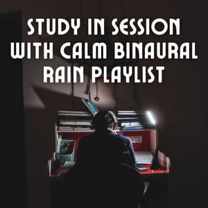 Study in Session with Calm Binaural Rain Playlist - Binaural Beats System