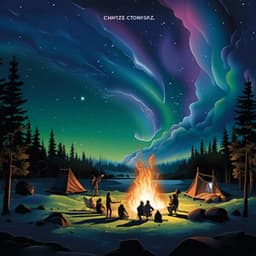 Crickets and Campfire Tales: Binaural Music for Cozy Gatherings - Sleeping Stars