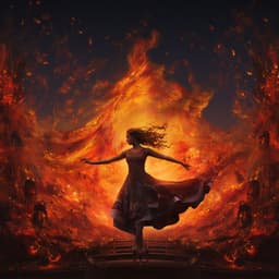 Scarlet Symphony: Ignited Musical Crescendos - Ambient 11