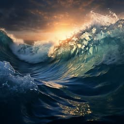 Refugio De Relajación En La Costa: Balada Del Oasis Oceánico - Vida Sonidos Naturaleza