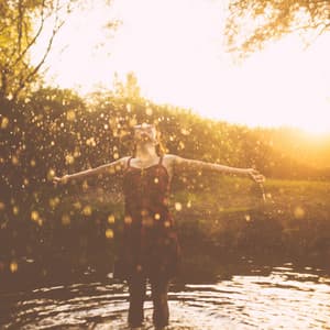 Harmony in Focus: Theta Waves, Rain - Instrumental Music for Concentration