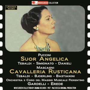 Puccini: Suor Angelica - Mascagni: Cavalleria Rusticana - Renata Tebaldi