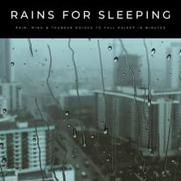 Rains For Sleeping: Rain, Wind & Thunder Noises To Fall Asleep In Minutes - Sleeping Alpha Waves