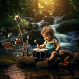 Waterfall Lullaby: Baby's Melodic Echo - Power and Energy