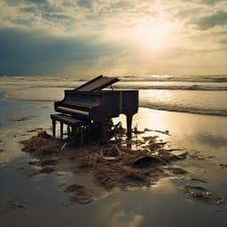 Dunas Danzantes: El Piano Pinta Melodías En Arenas Cambiantes - Piano Jazz Lujo