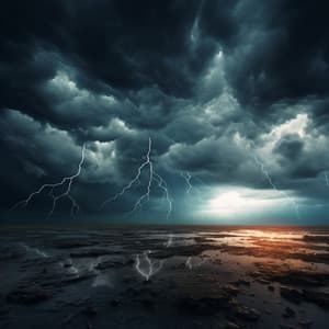 Binaural Storm Meditation: Peaceful Thunder Ambiance - Meditative Souls