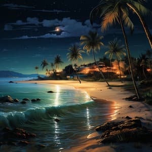 Nighttime Beachside Serenity for Sleep - Wave Sounds For Sleep