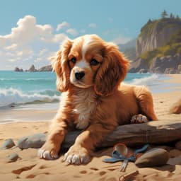 Olas De Mascotas: Sonidos De Un Abrazo Oceánicos - Paisaje sonoro de la naturaleza