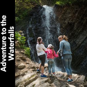 Adventure to the Waterfalls - Water Sound Natural White Noise