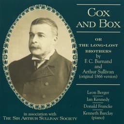 Sullivan, A.: Cox and Box - Arthur Sullivan